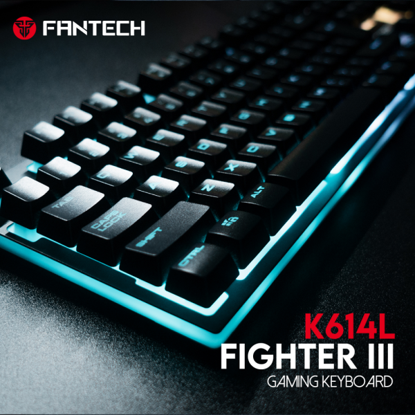 Tastatura Fantech K614L Fighter III Gaming Membranska RGB crna - Image 5