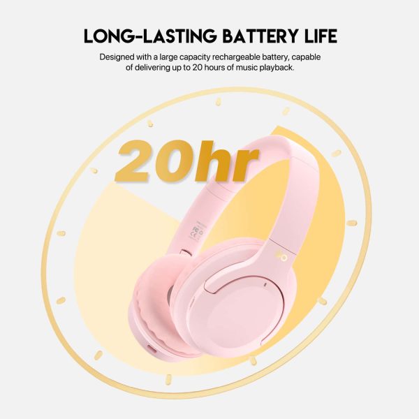 Slušalice Bluetooth FANTECH WH05 GO Vibe wireless roze - Image 8