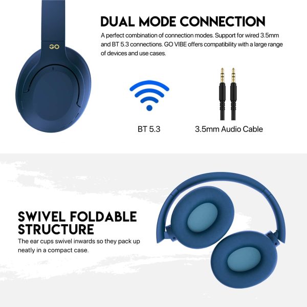 Slušalice Bluetooth FANTECH WH05 GO Vibe wireless plave - Image 7