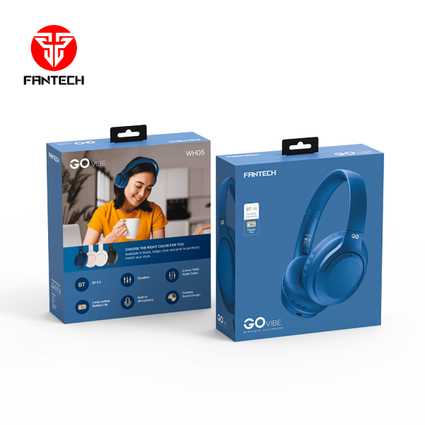 Slušalice Bluetooth FANTECH WH05 GO Vibe wireless plave - Image 10