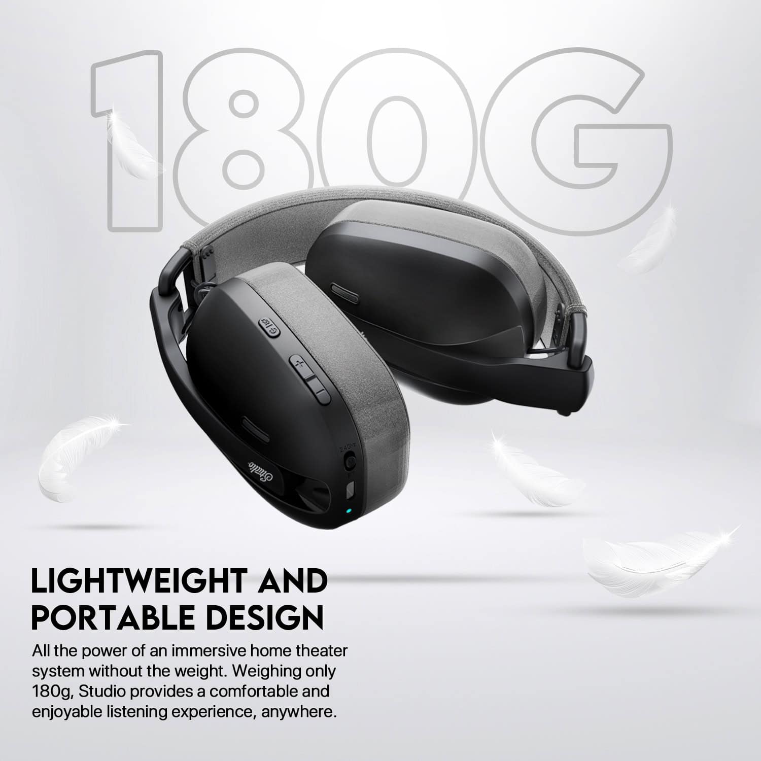 Slušalice Bluetooth FANTECH WHG03 Studio 7.1 crne - Slika 9