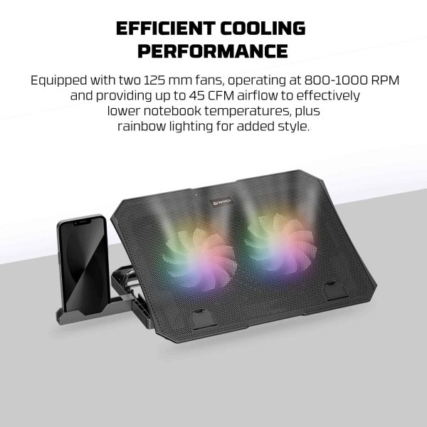 Laptop Cooler Fantech NC14 RGB - Image 9