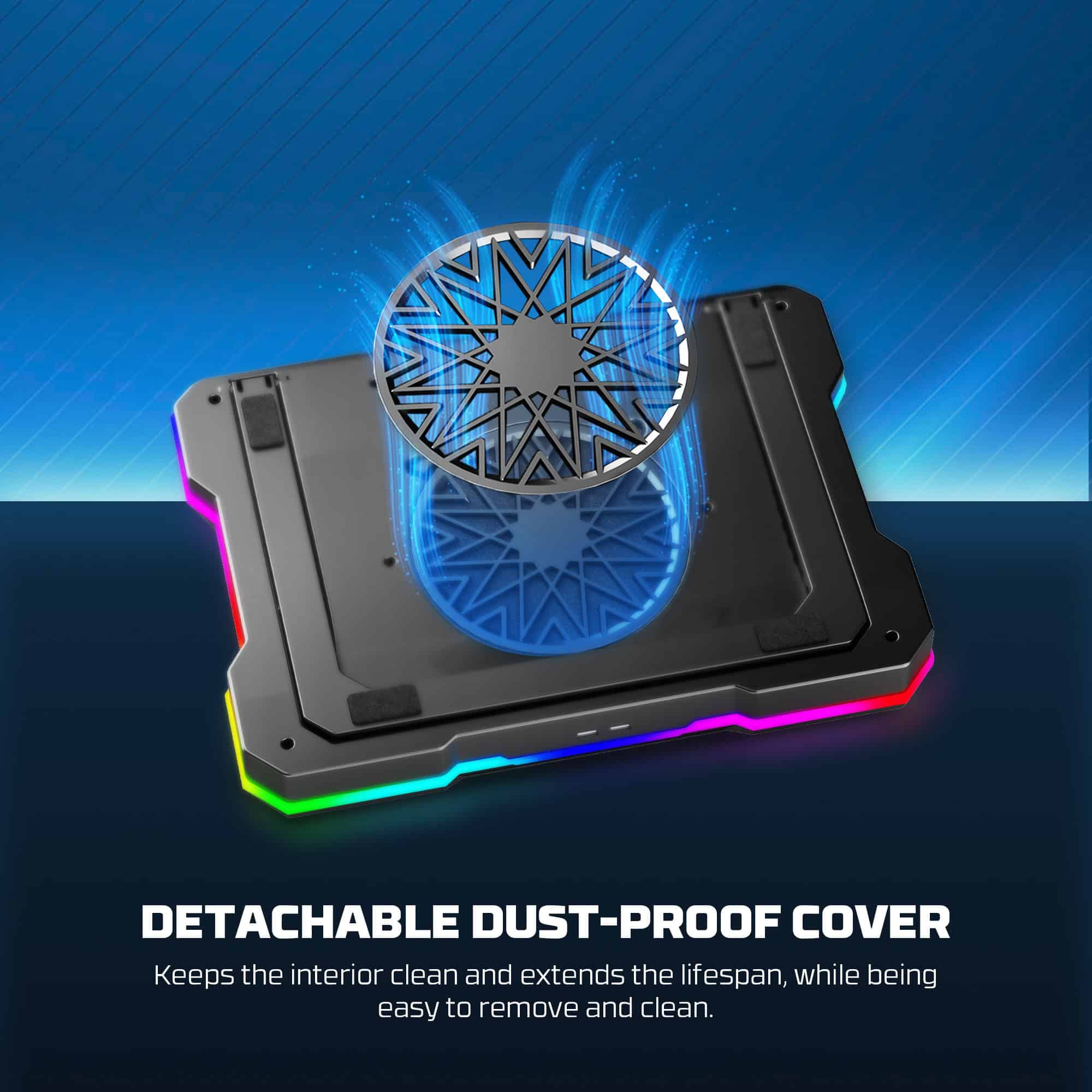Laptop Cooler Fantech NC22 RGB - Image 11