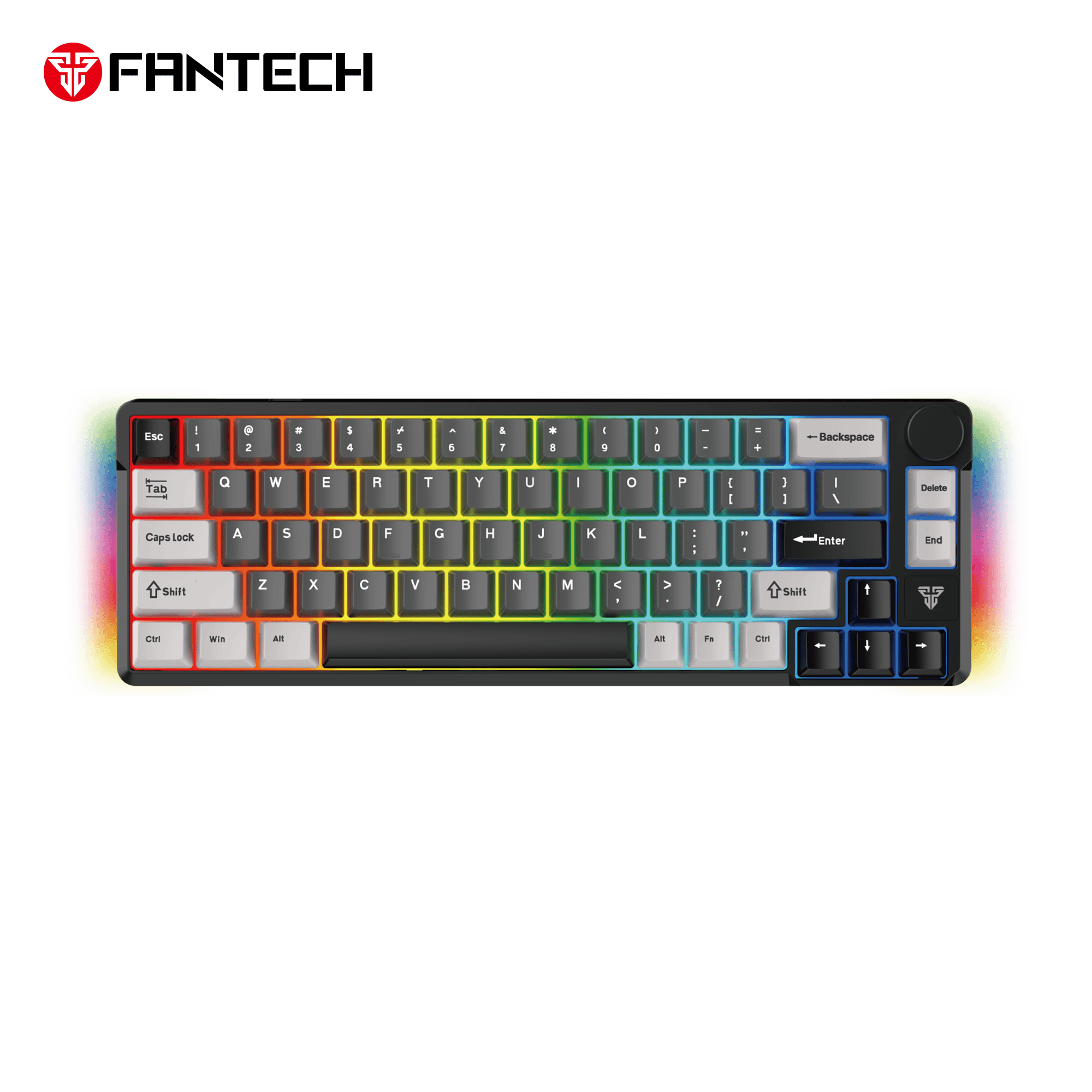 Tastatura Fantech MK919 Atom PRO66 Mehanička Wireless crna (red switch)