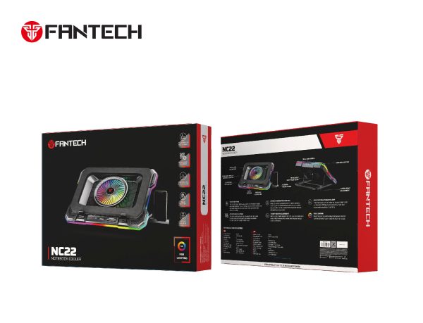 Laptop Cooler Fantech NC22 RGB - Image 6