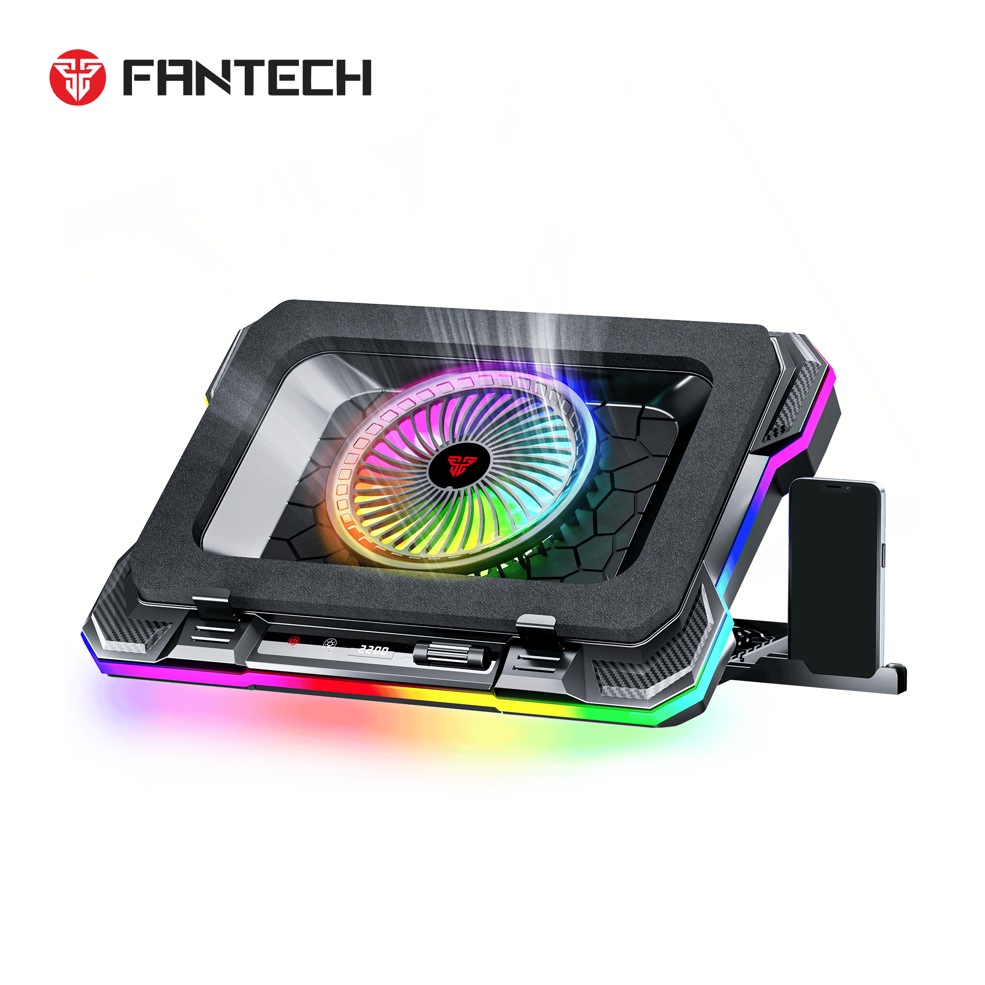 Laptop Cooler Fantech NC22 RGB - Image 3