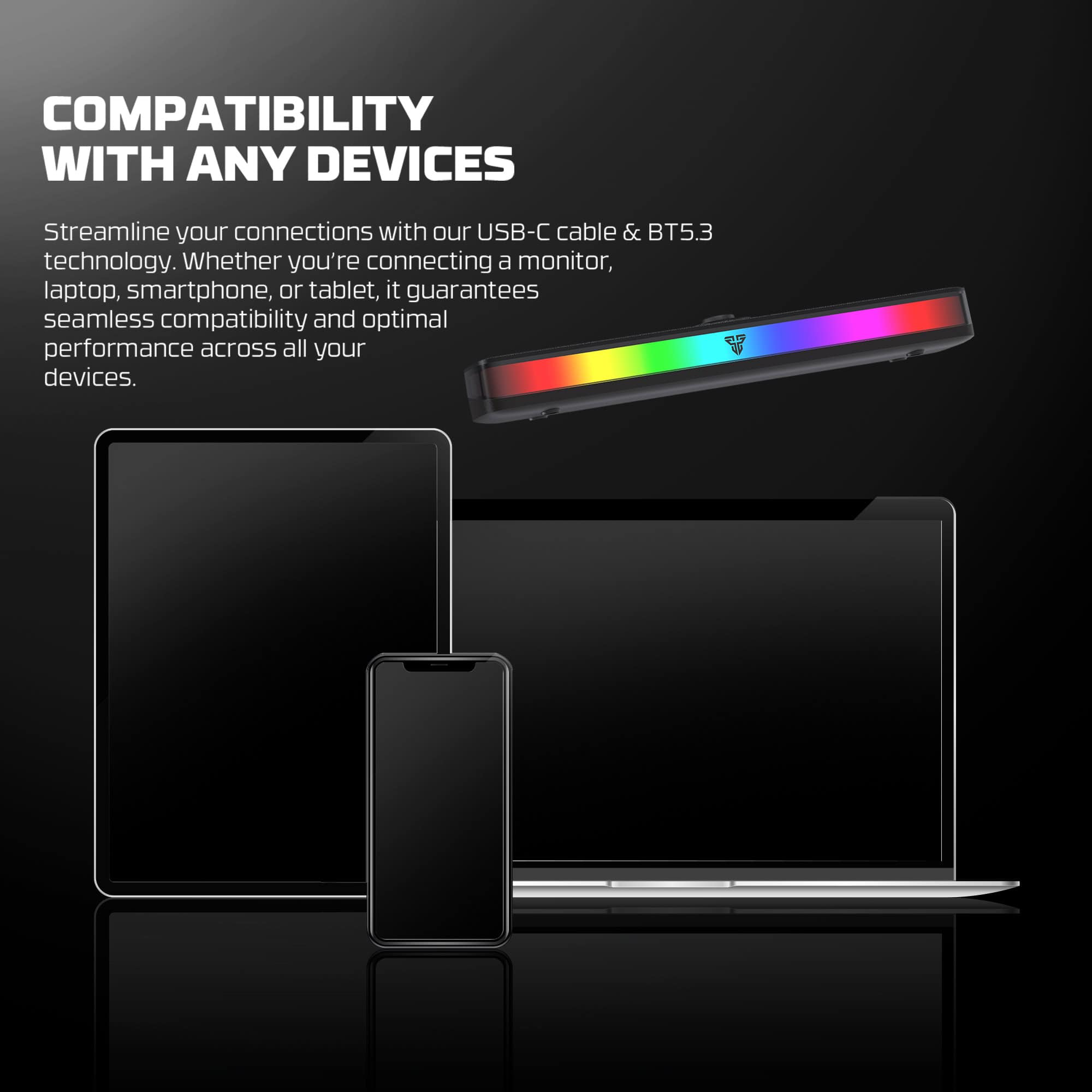 Zvučnici Bluetooth Fantech BS151 Groove Bar Pro RGB - Slika 4