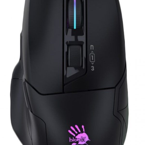 Miš A4Tech W70 Max Bloody Gaming Pozadinsko osvetljenje RGB crni USB