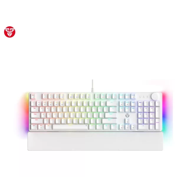 Tastatura Fantech MK894 RGB Maxpower II Gaming Žična bela (yellow zest switch)