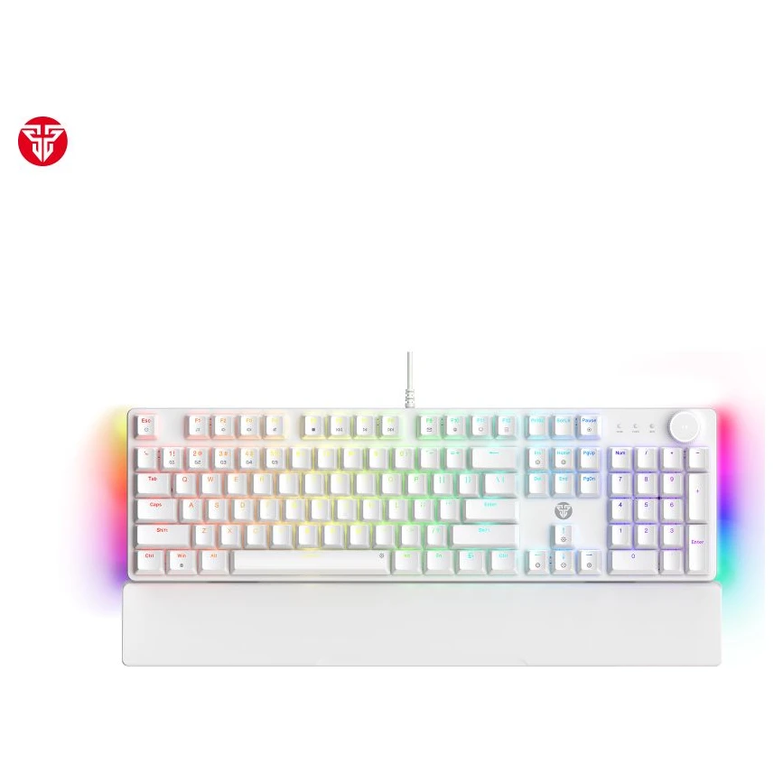 Tastatura Fantech MK894 RGB Maxpower II Gaming Žična bela (speed grey switch)