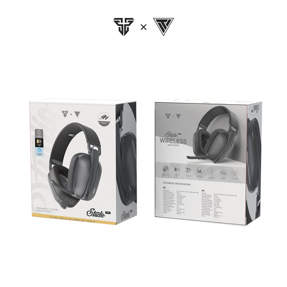 Slušalice Bluetooth FANTECH WHG03 PRO Studio Pro 7.1 crne - Slika 2