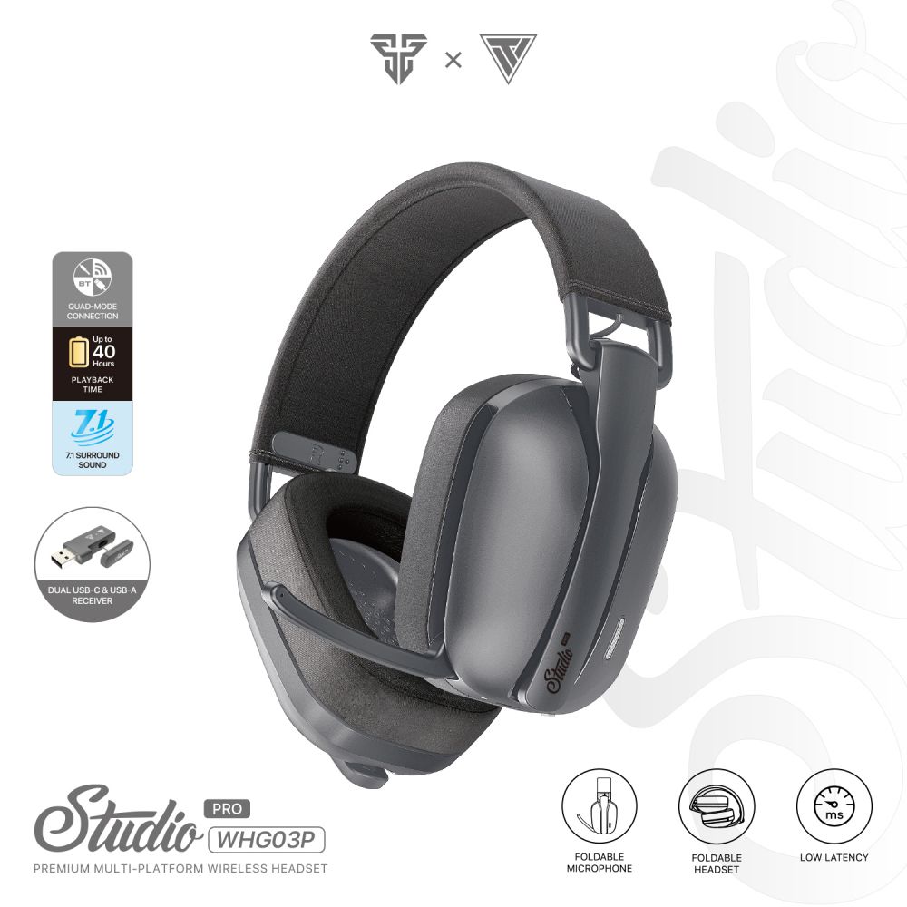 Slušalice Bluetooth FANTECH WHG03 PRO Studio Pro 7.1 crne