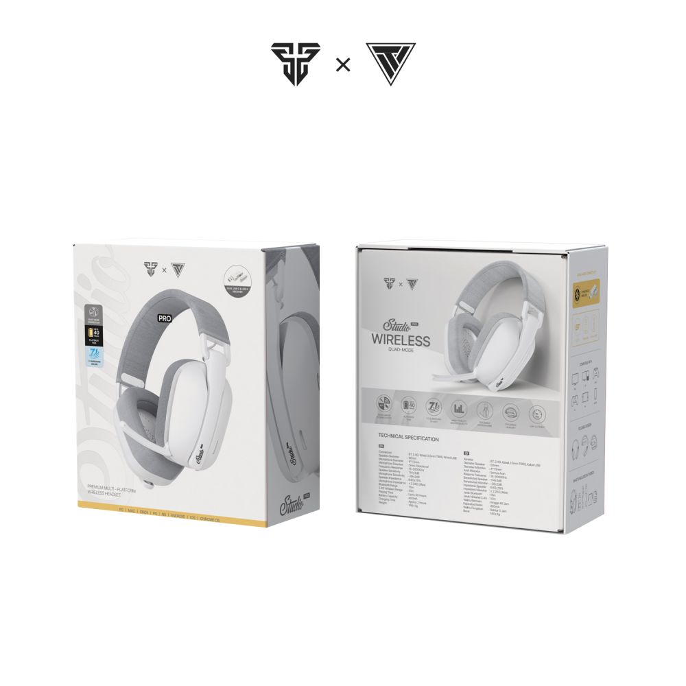 Slušalice Bluetooth FANTECH WHG03 PRO Studio Pro 7.1 bele - Slika 11