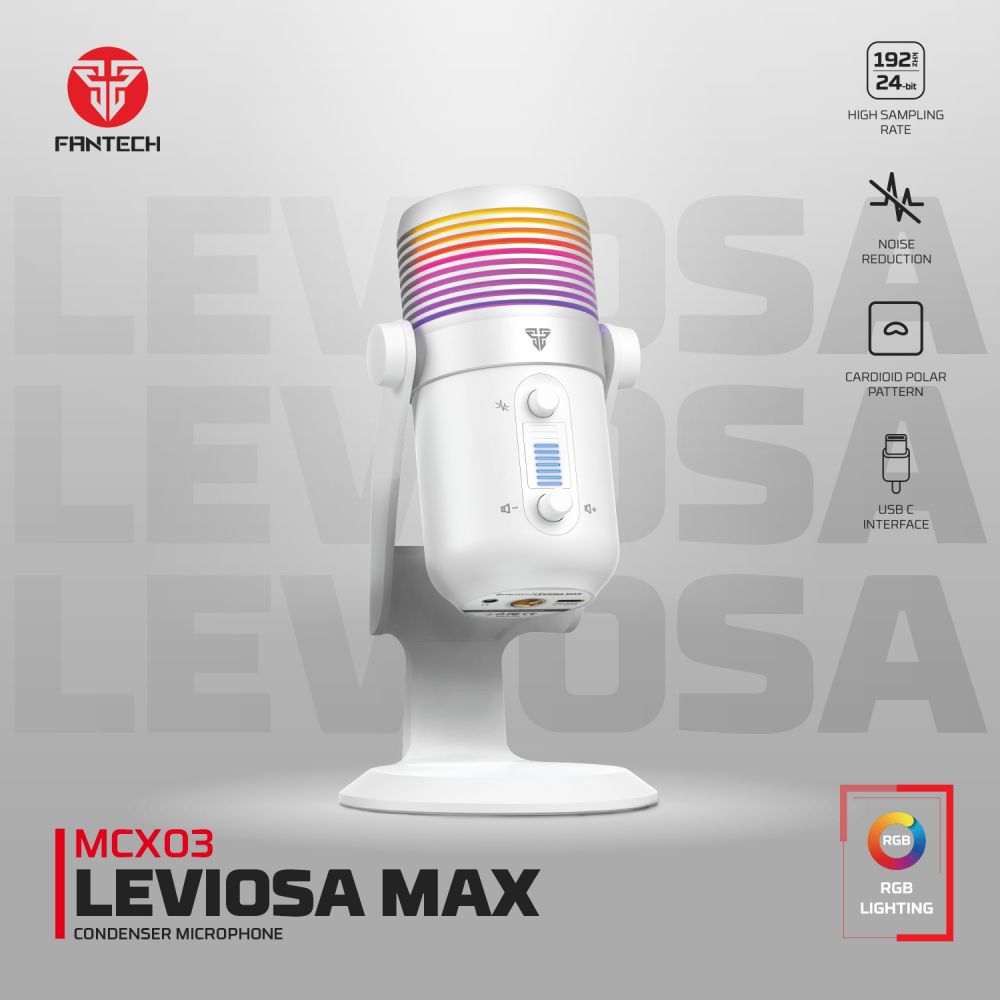 Mikrofon Fantech MCX03 Leviosa Max beli - Slika 6