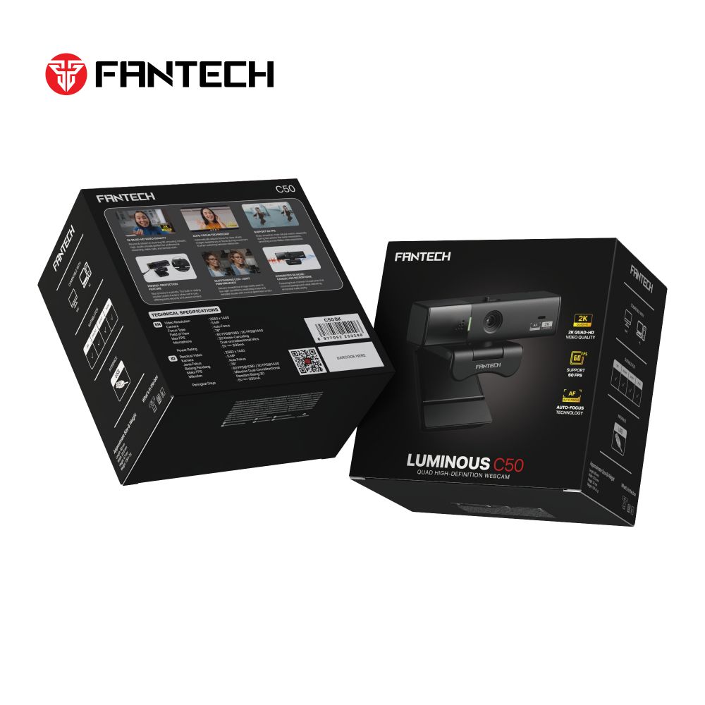 Web Kamera Fantech Luminous C50 usb - Slika 3